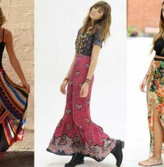 7 consejos de moda sobre como llevar faldas hippies